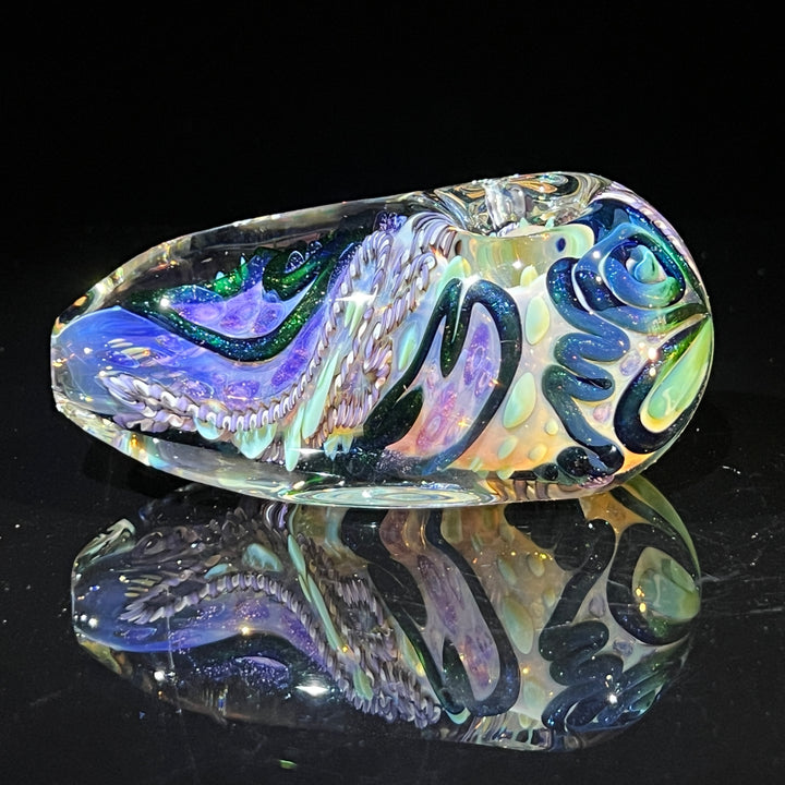 XL Inside Out Egg Spoon Glass Pipe Avant Garde   