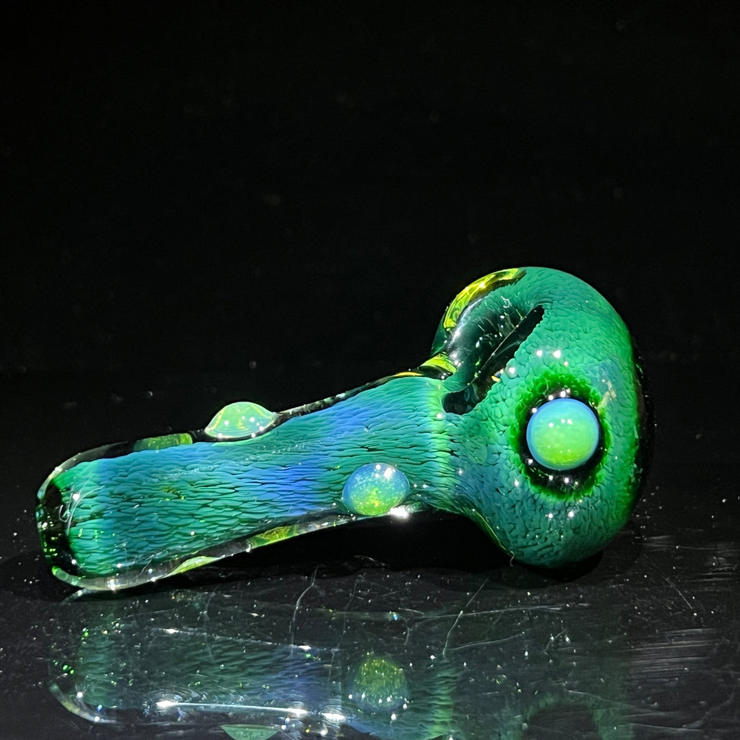 Thick Exp Green Pipe Glass Pipe Chuck Glass   