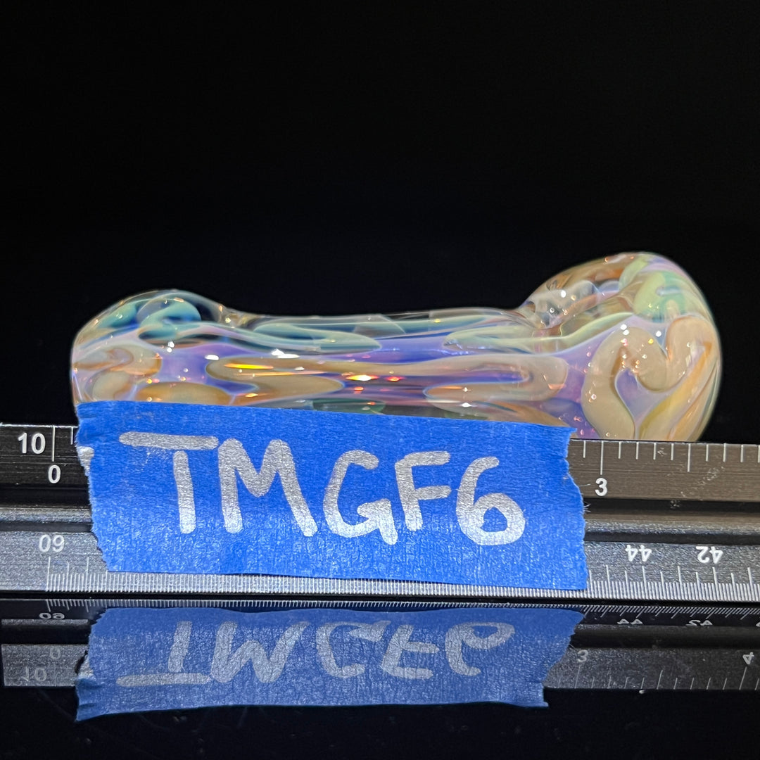 Ghost Flame Glass Pipe 6 Glass Pipe Tiny Mike   