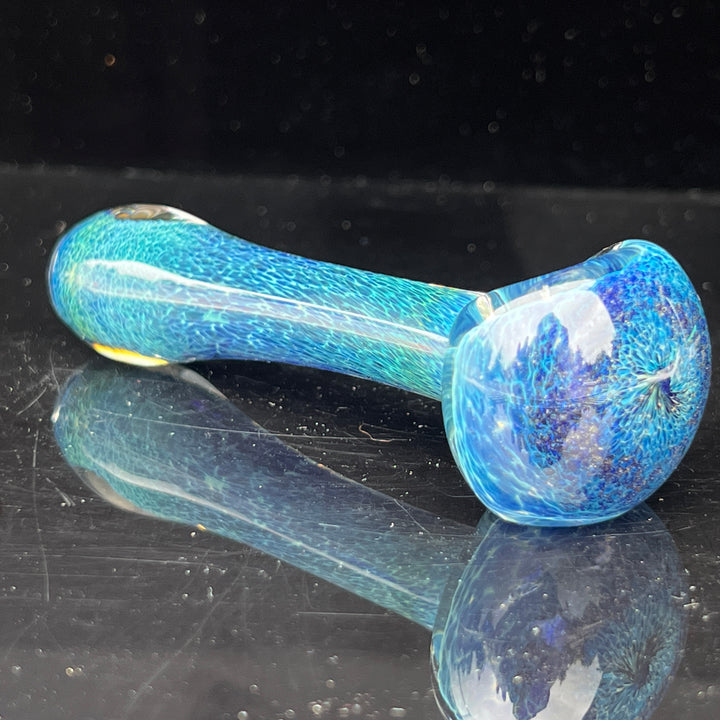 Blue Sea Sparkle Pipe Glass Pipe Beezy Glass   