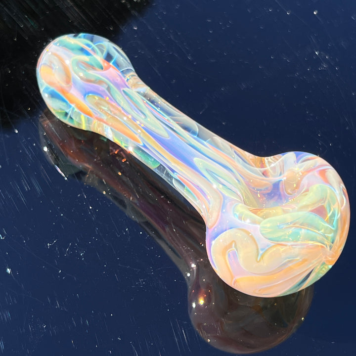 Ghost Flame Glass Pipe 6 Glass Pipe Tiny Mike   