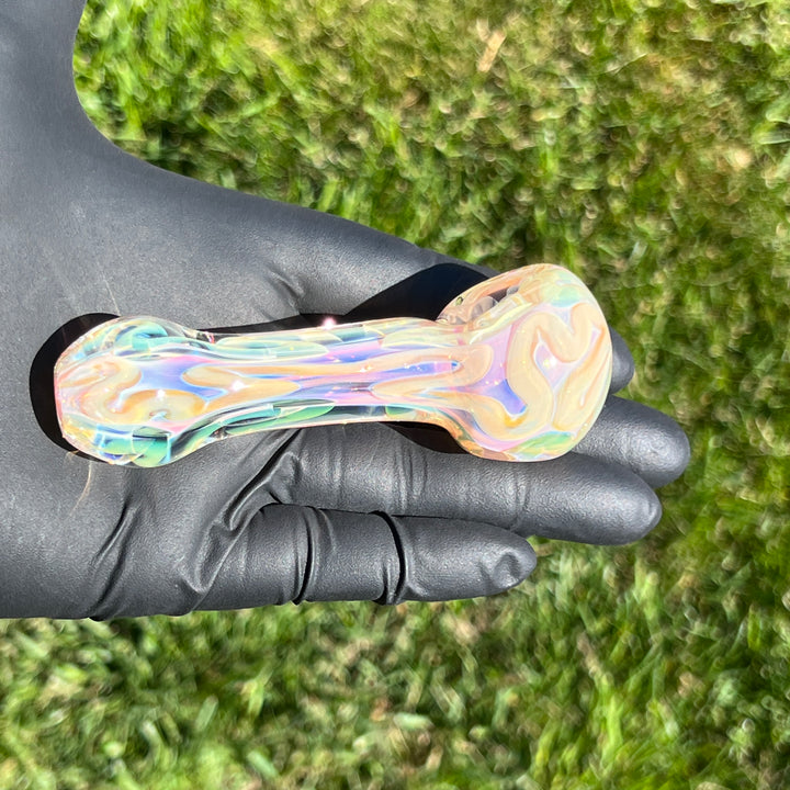 Ghost Flame Glass Pipe 6 Glass Pipe Tiny Mike   