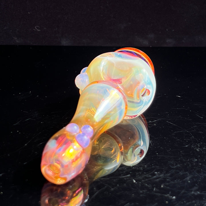 Left Handed Trypophobia Honeycomb Pipe Glass Pipe TG   