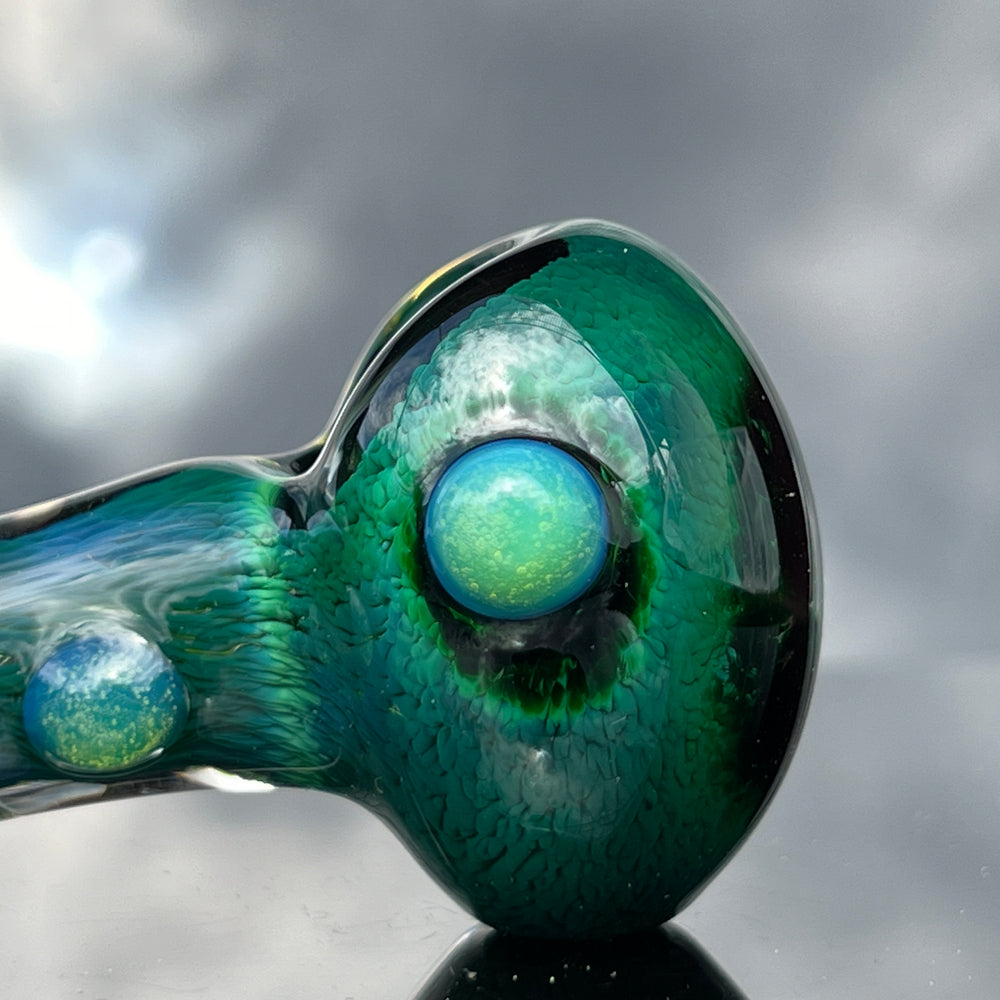 Thick Exp Green Pipe Glass Pipe Chuck Glass   