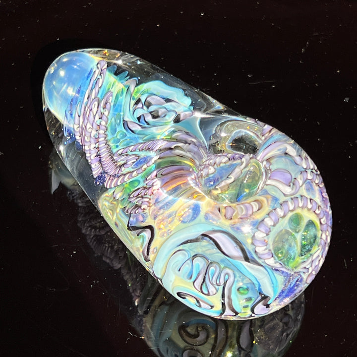 XL Inside Out Egg Spoon Glass Pipe Avant Garde   