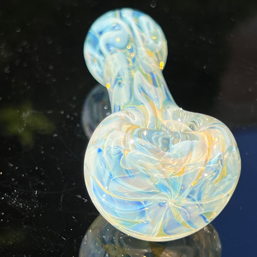 Ghost Flame Glass Pipe 8 Glass Pipe Tiny Mike   