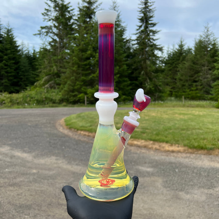 13" Fruit Punch Beaker Bong Glass Pipe Tako Glass   