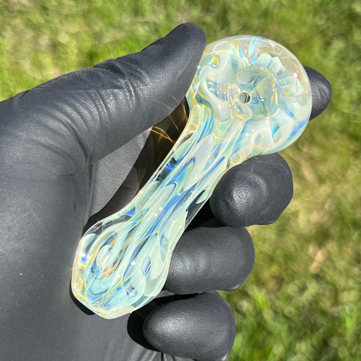 Ghost Flame Glass Pipe 8 Glass Pipe Tiny Mike   