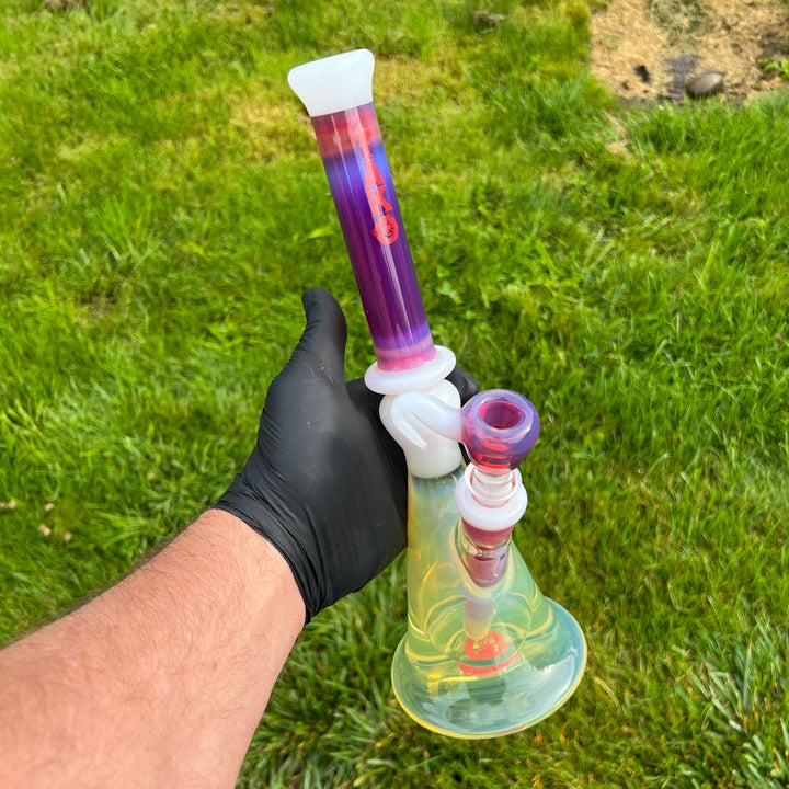 13" Fruit Punch Beaker Bong Glass Pipe Tako Glass   