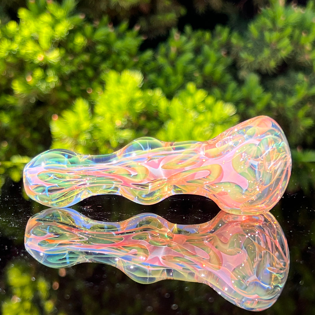 Ghost Flame Glass Pipe 9 Glass Pipe Tiny Mike   