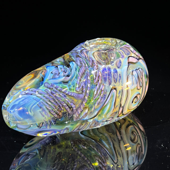XL Inside Out Egg Spoon Glass Pipe Avant Garde   