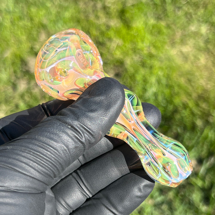 Ghost Flame Glass Pipe 9 Glass Pipe Tiny Mike   