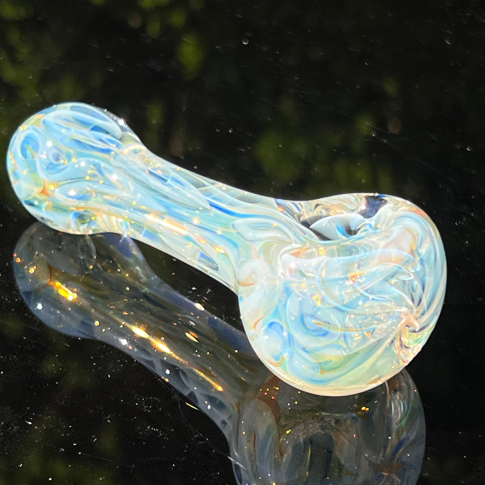 Ghost Flame Glass Pipe 10 Glass Pipe Tiny Mike   