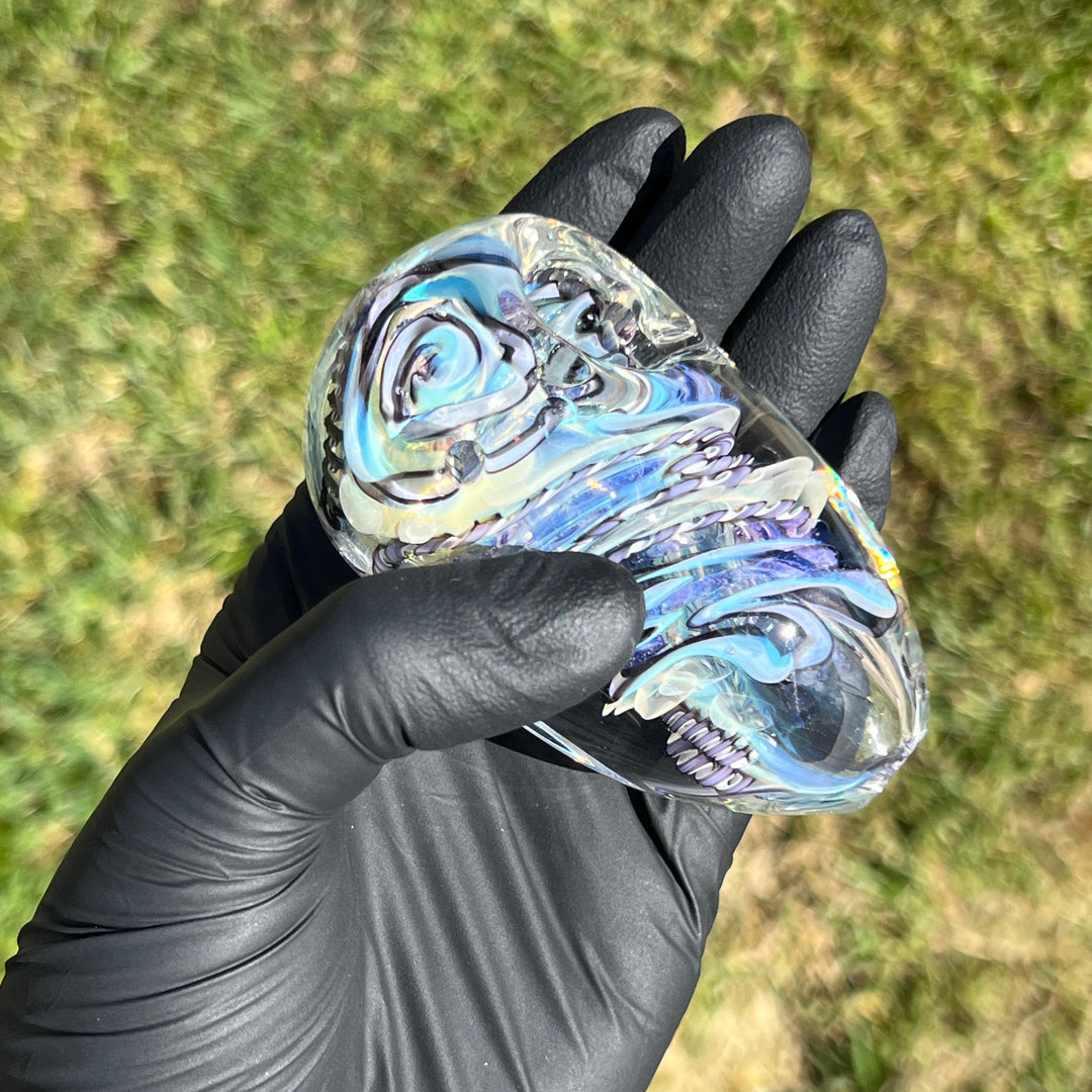 Inside Out Egg Spoon Glass Pipe Avant Garde   