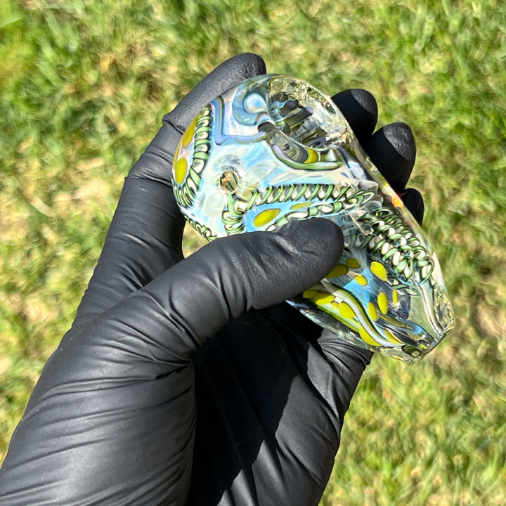 Inside Out Egg Spoon Glass Pipe Avant Garde   