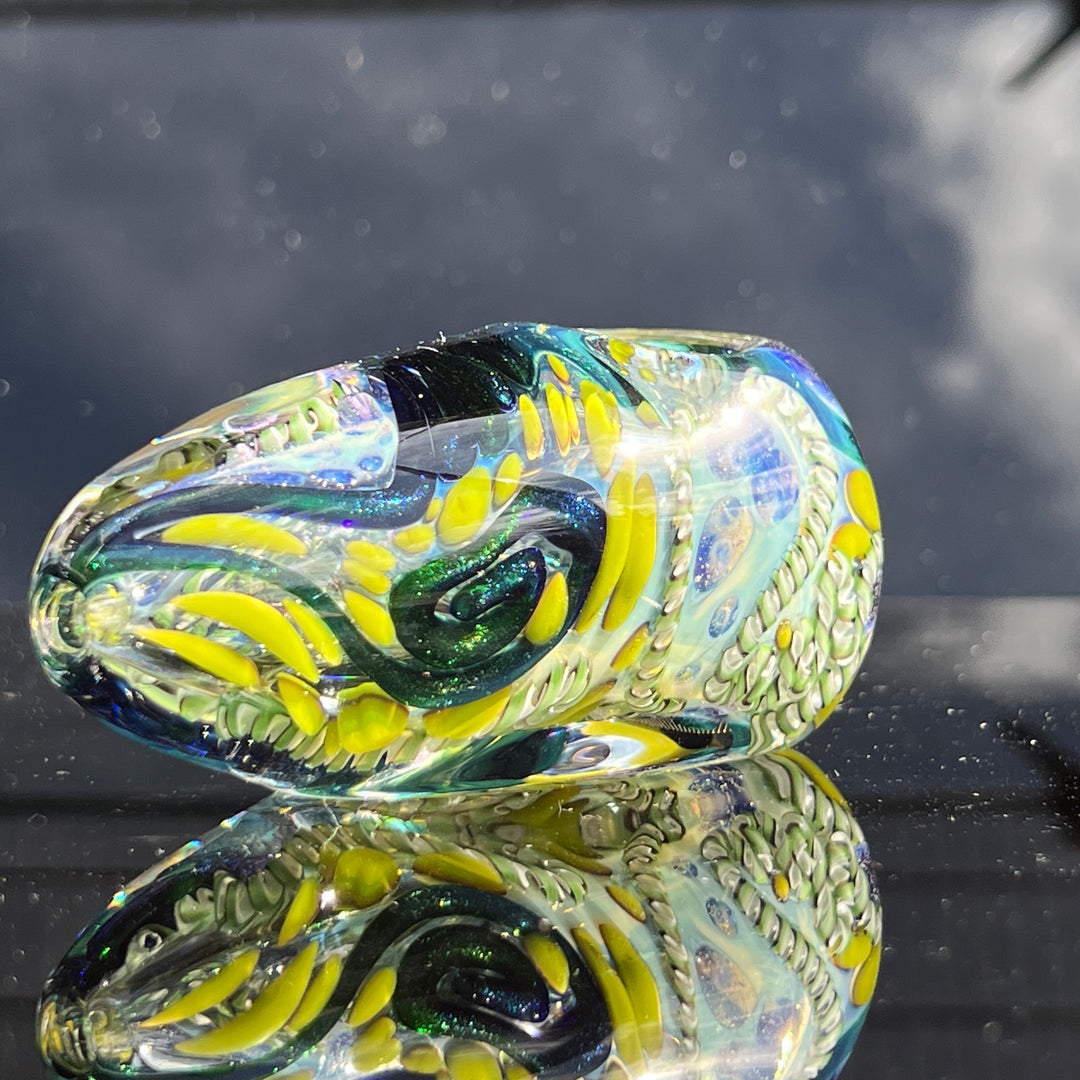 Inside Out Egg Spoon Glass Pipe Avant Garde   