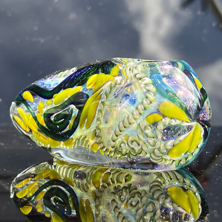 Inside Out Egg Spoon Glass Pipe Avant Garde   