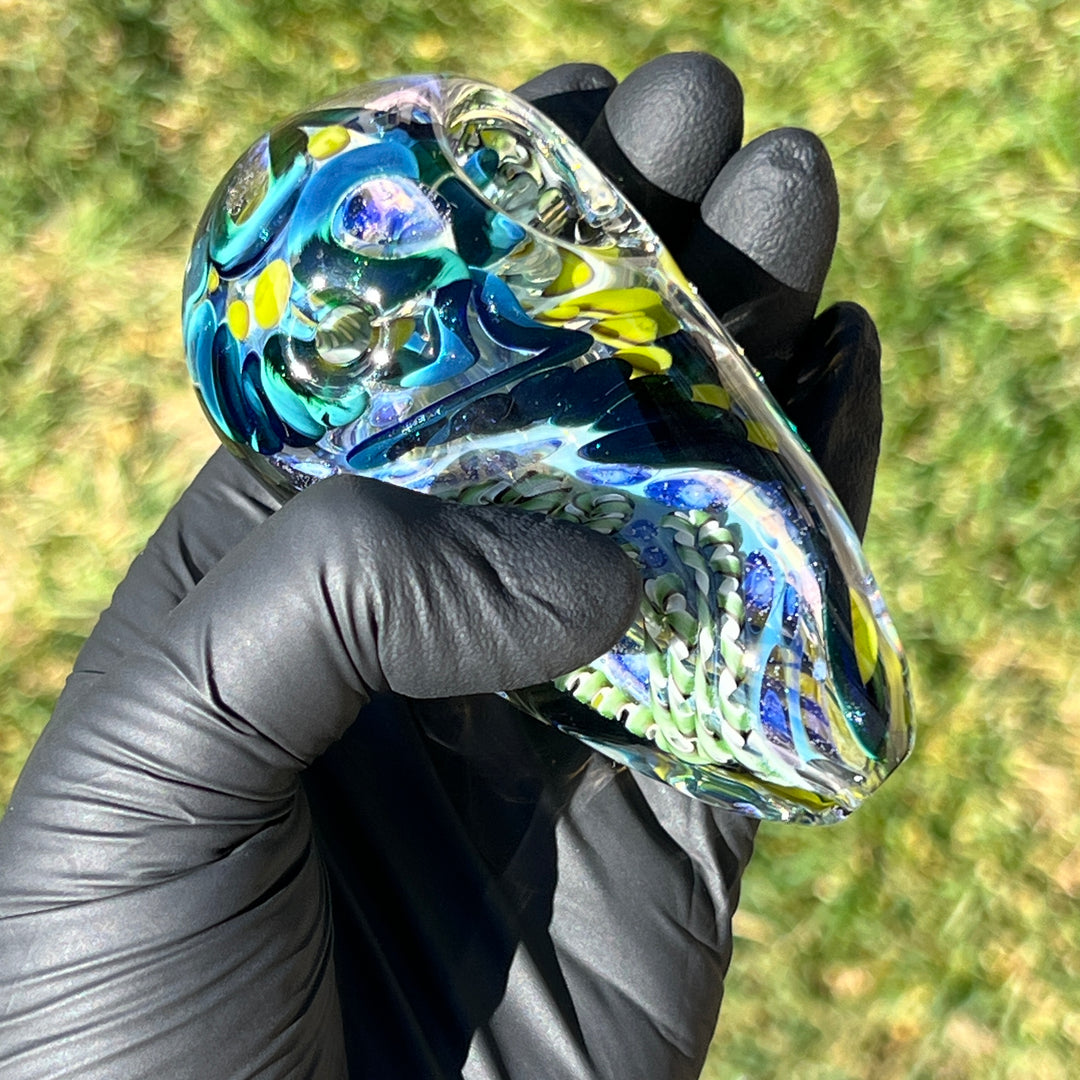 Inside Out Egg Spoon Glass Pipe Avant Garde   