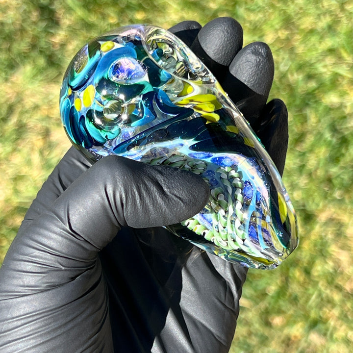 Inside Out Egg Spoon Glass Pipe Avant Garde   