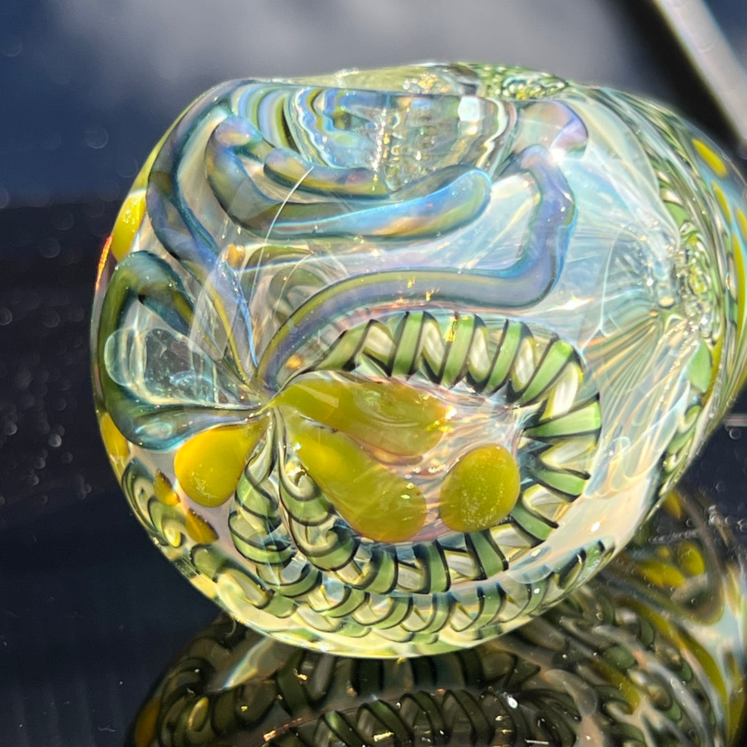 Inside Out Egg Spoon Glass Pipe Avant Garde   