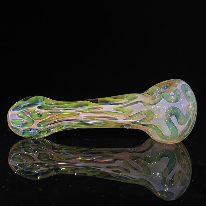 Large Ghost Flame Glass Pipe 4 Glass Pipe Tiny Mike   