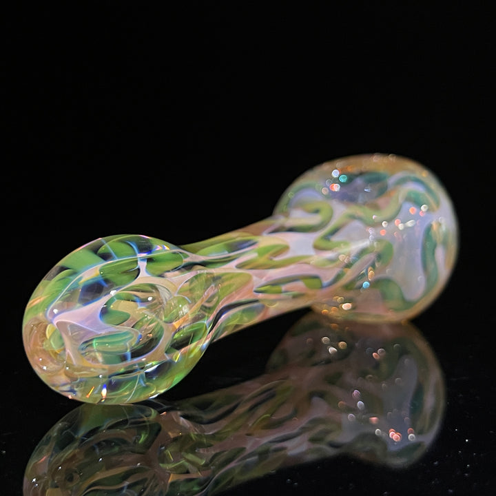 Large Ghost Flame Glass Pipe 4 Glass Pipe Tiny Mike   
