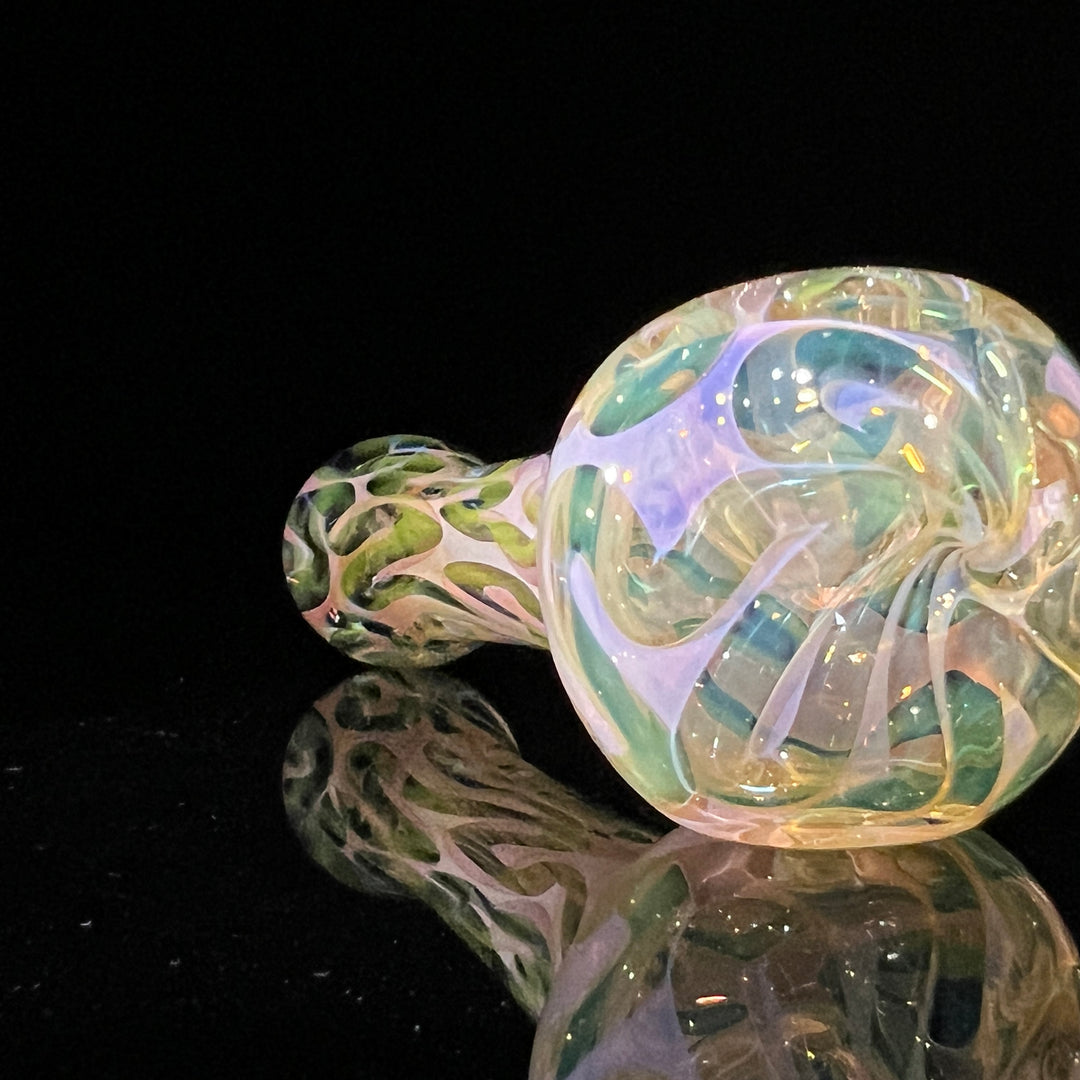 Large Ghost Flame Glass Pipe 4 Glass Pipe Tiny Mike   
