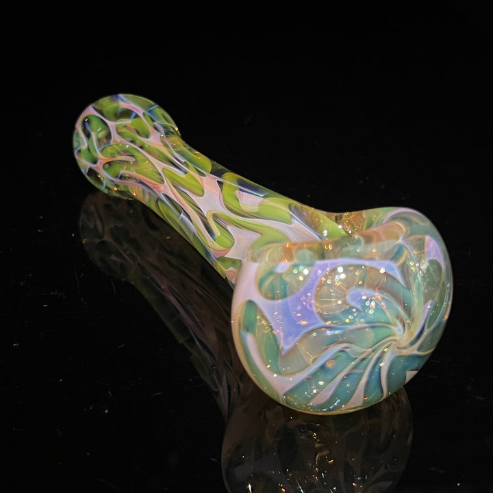 Large Ghost Flame Glass Pipe 4 Glass Pipe Tiny Mike   