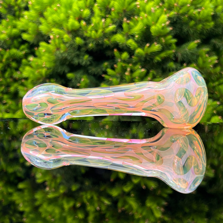 Large Ghost Flame Glass Pipe 4 Glass Pipe Tiny Mike   