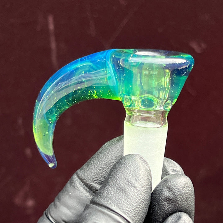 Meta-Terrania Horned 4 Hole Pull Slide Glass Pipe Kenta Kito   