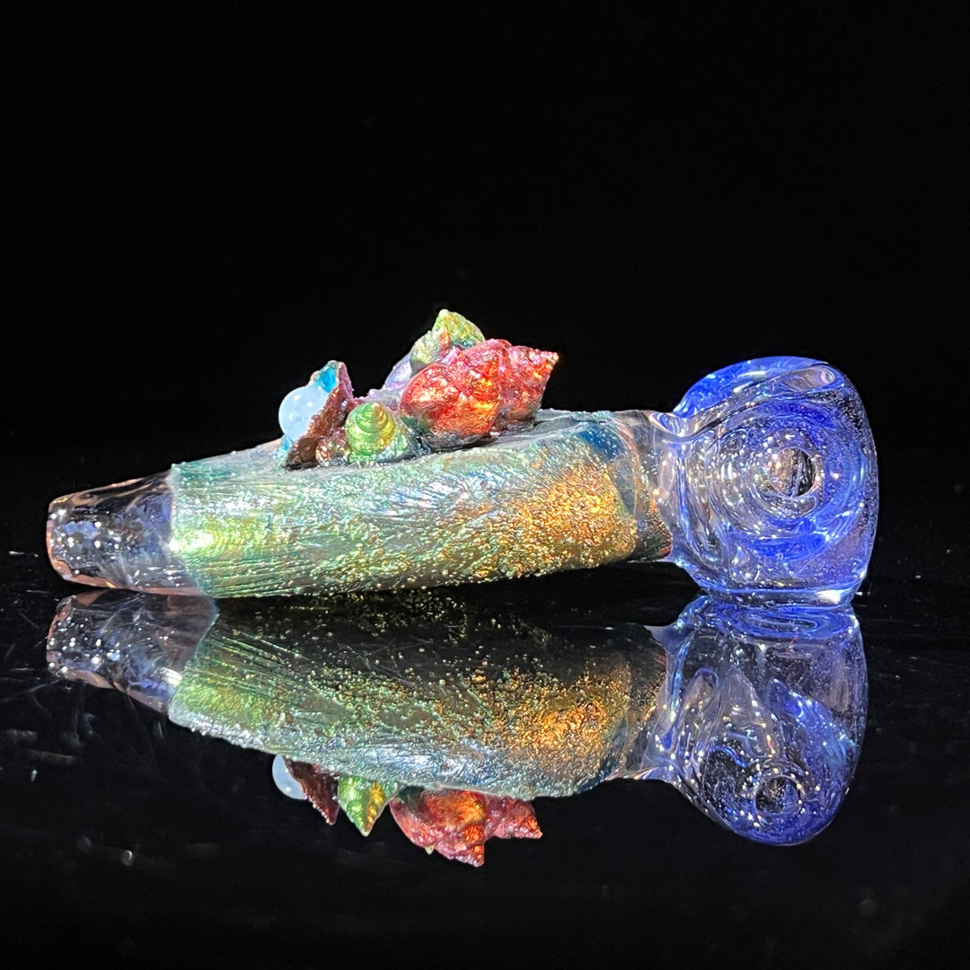 Electroformed Glass Sea Spoon Pipe Glass Pipe TG   