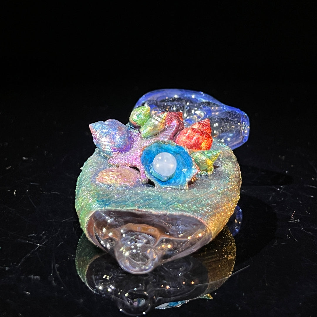 Electroformed Glass Sea Spoon Pipe Glass Pipe TG   