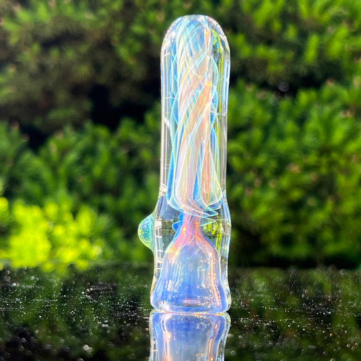 Thick Fume Chillum 2 Glass Pipe Chuck Glass   