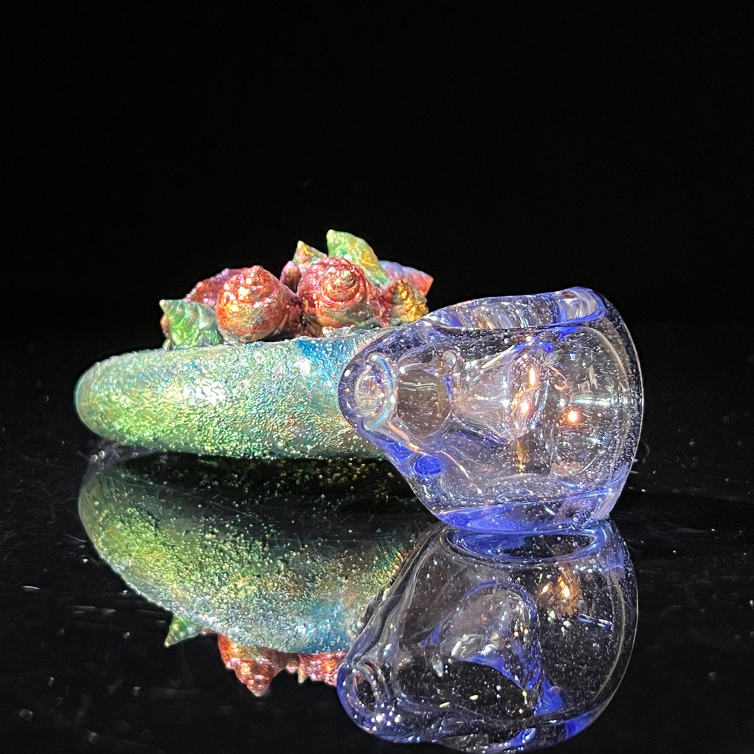 Electroformed Glass Sea Spoon Pipe Glass Pipe TG   