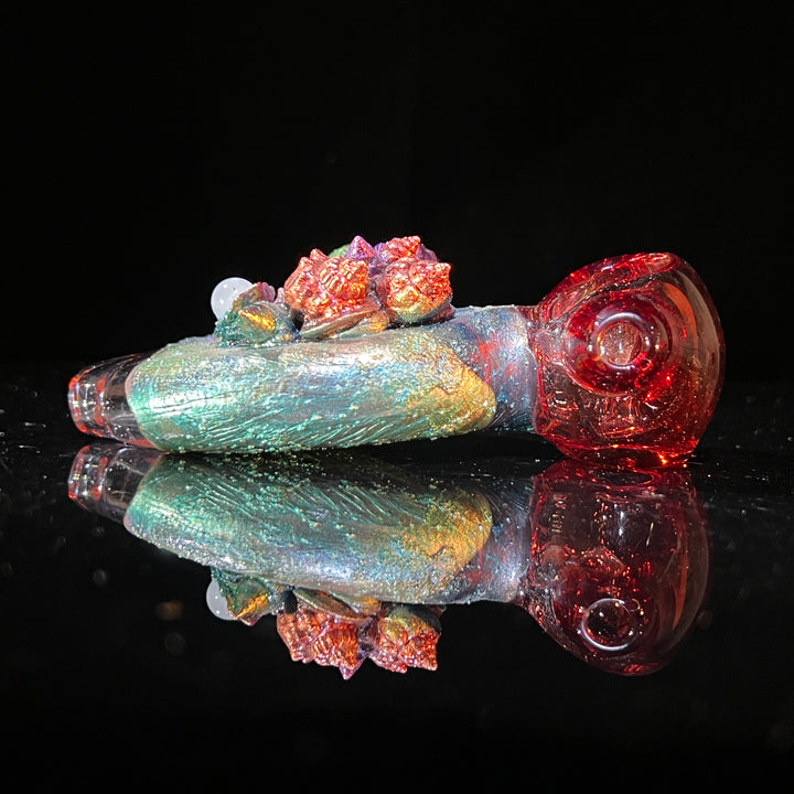 Electroformed Glass Sea Spoon Pipe - Left Handed Glass Pipe TG   
