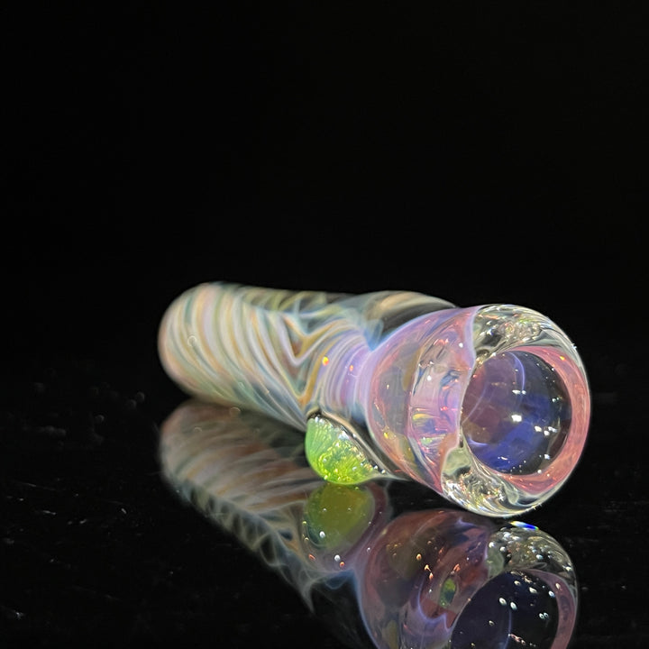 Thick Fume Chillum 4 Glass Pipe Chuck Glass   