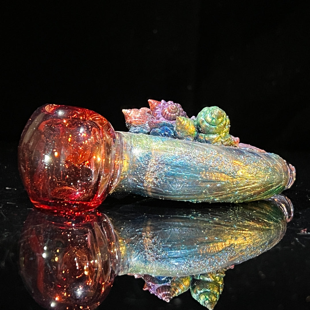 Electroformed Glass Sea Spoon Pipe Glass Pipe TG   