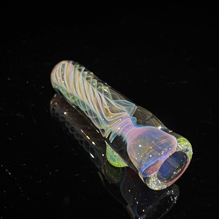 Thick Fume Chillum 4 Glass Pipe Chuck Glass   