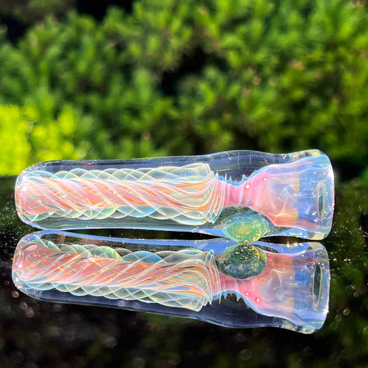 Thick Fume Chillum 4 Glass Pipe Chuck Glass   