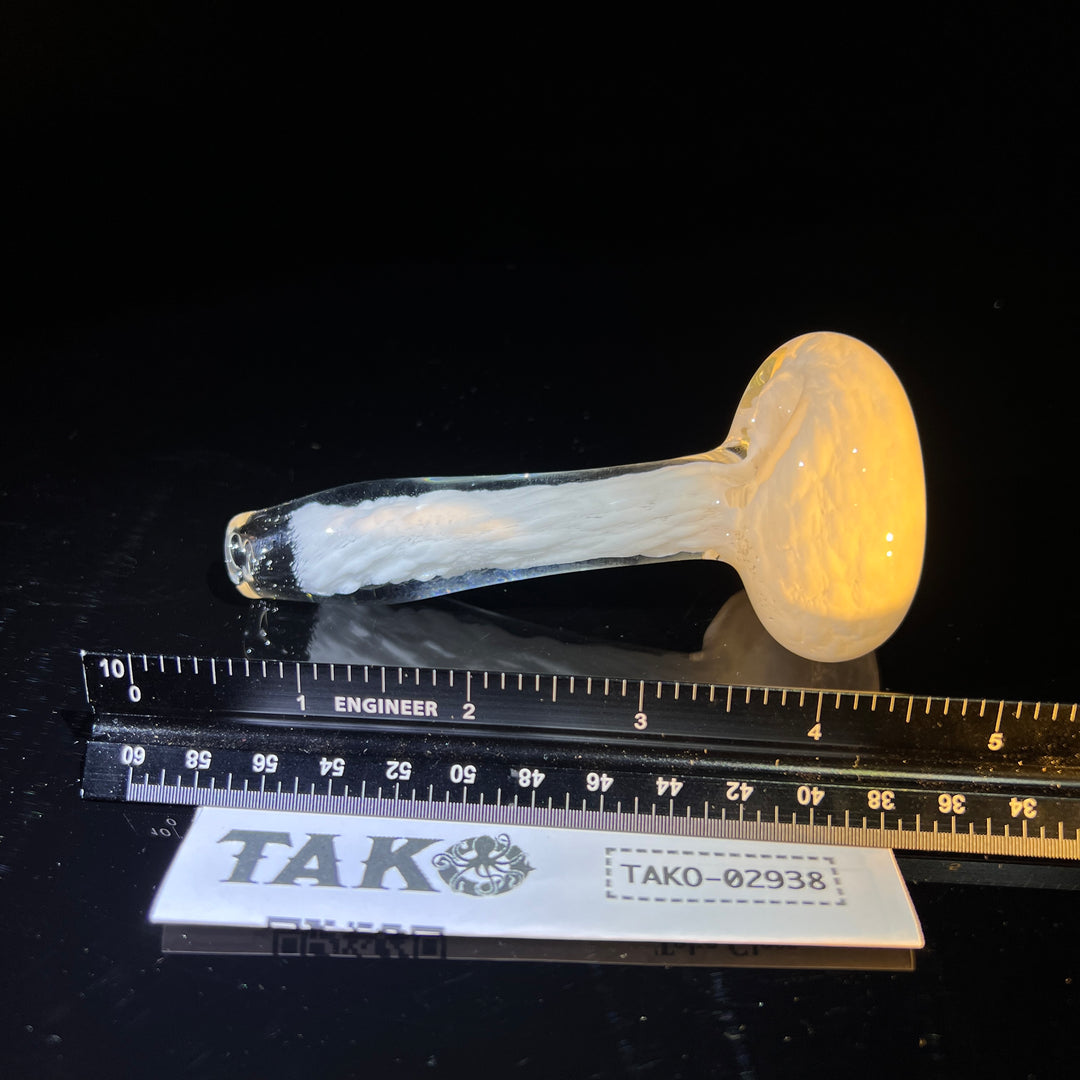 White Glass Pipe Glass Pipe Tako Glass   