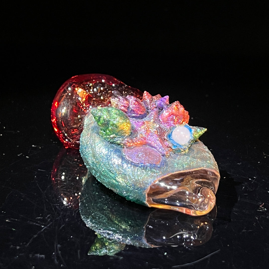 Electroformed Glass Sea Spoon Pipe Glass Pipe TG   