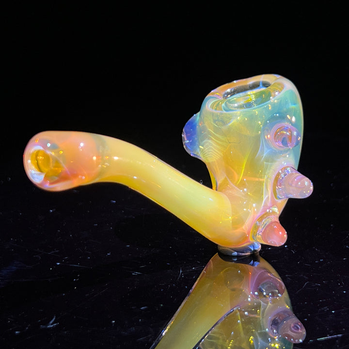 Fumed Spike Sherlock Glass Pipe Orosboro Glass   