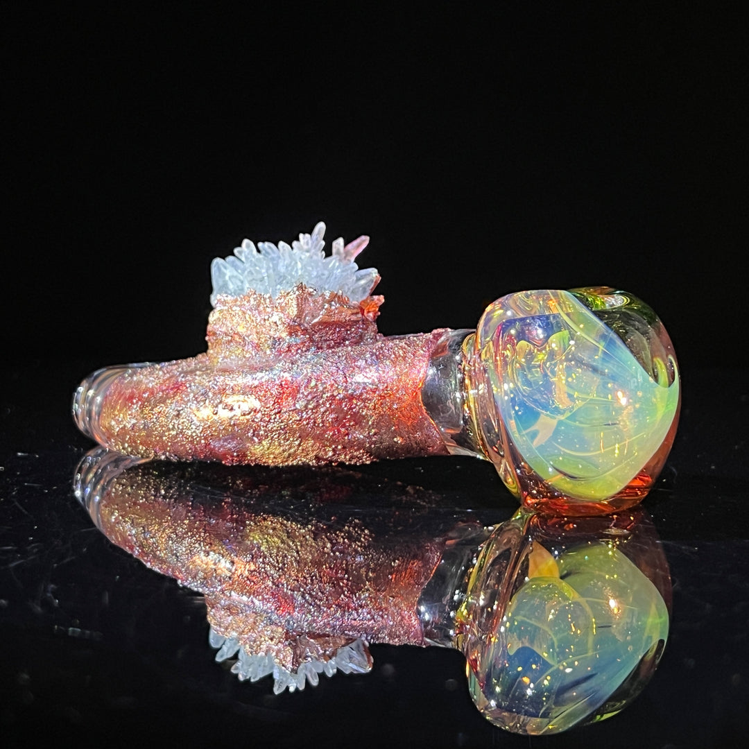 Electroformed White Quartz Glass Pipe Glass Pipe TG   