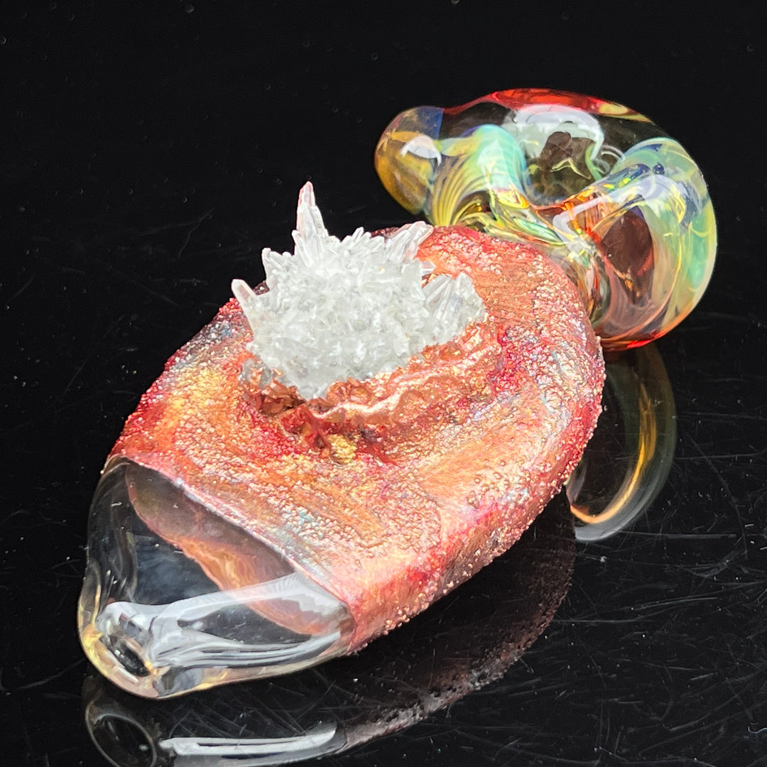 Electroformed White Quartz Glass Pipe Glass Pipe TG   