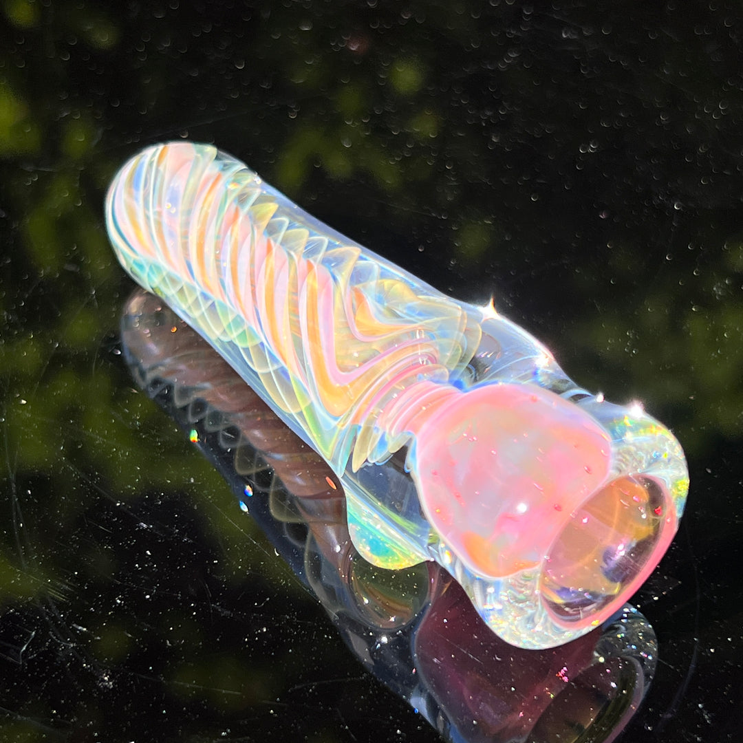 Thick Fume Chillum 5 Glass Pipe Chuck Glass   