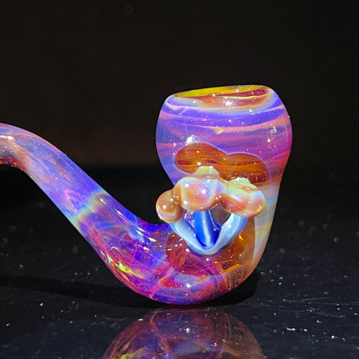 Mushroom Sherlock Glass Pipe Updog Glass   