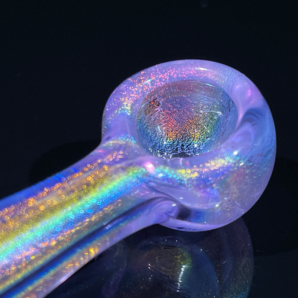Unicorn Dichro Pocket Spoon Glass Pipe Jellyfish Glass