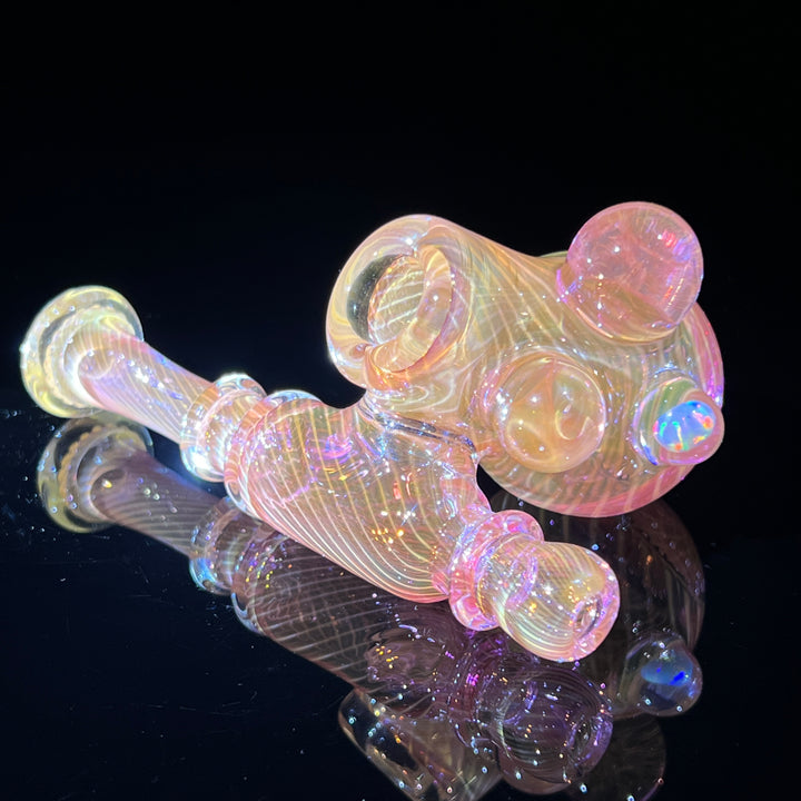 Gold Fumed Sidecar Pipe Glass Pipe Sugar Shack   