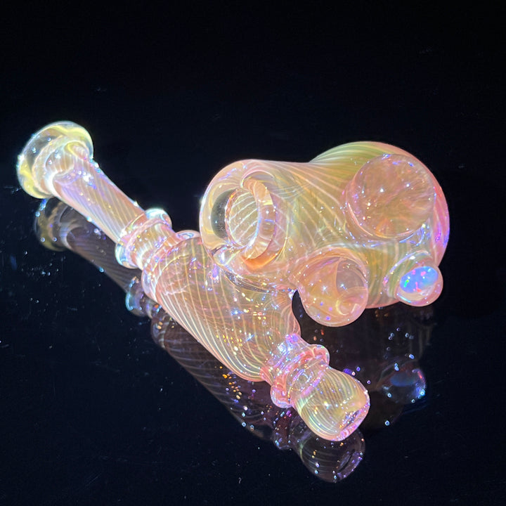 Gold Fumed Sidecar Pipe Glass Pipe Sugar Shack   