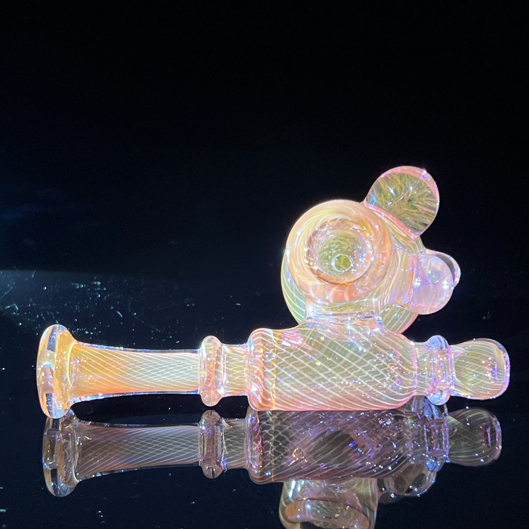 Gold Fumed Sidecar Pipe Glass Pipe Sugar Shack   